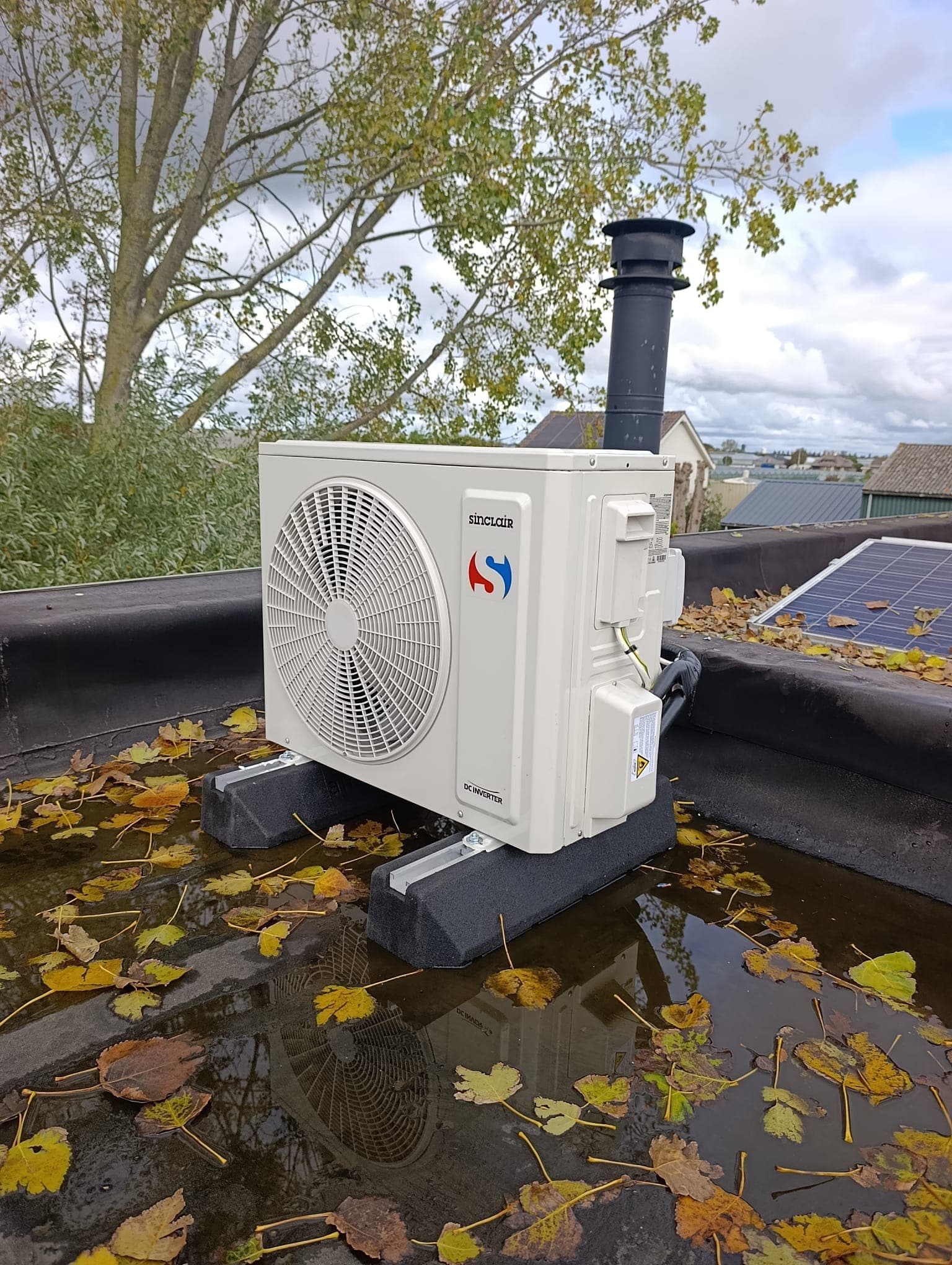 Sinclair airco installatie
